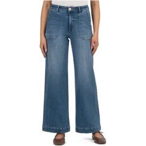 Kut From The Kloth NWOT Meg Wide Leg Jeans Sz 14W